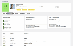 WP User Data