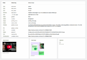 WP User Data