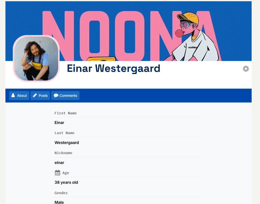 ultimate member user profile pages
