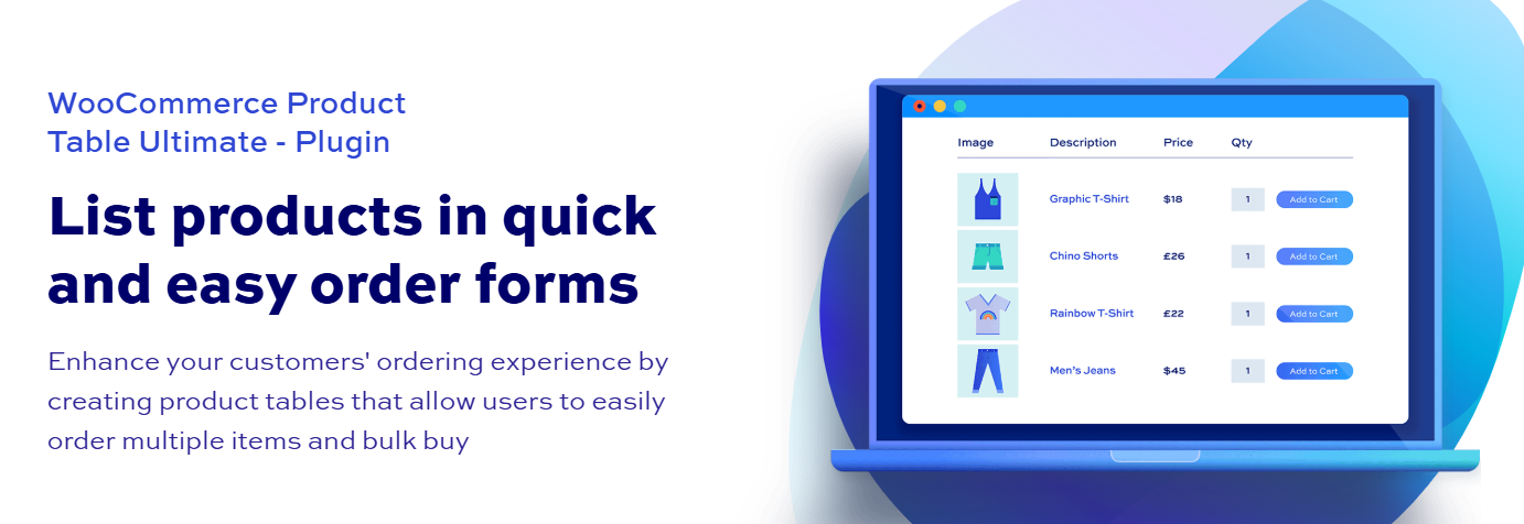 WooCommerce Product Table Ultimate