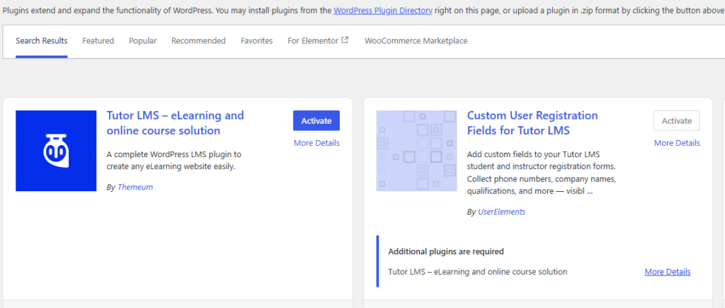 Custom User Registration Fields for Tutor LMS
