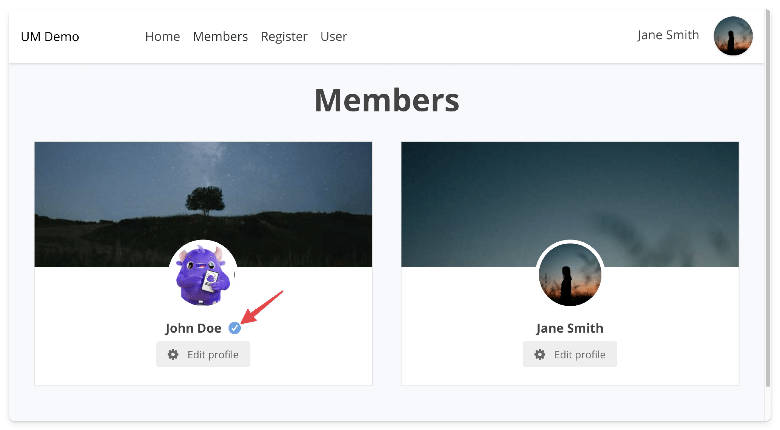 Verified Users WordPress plugin banner