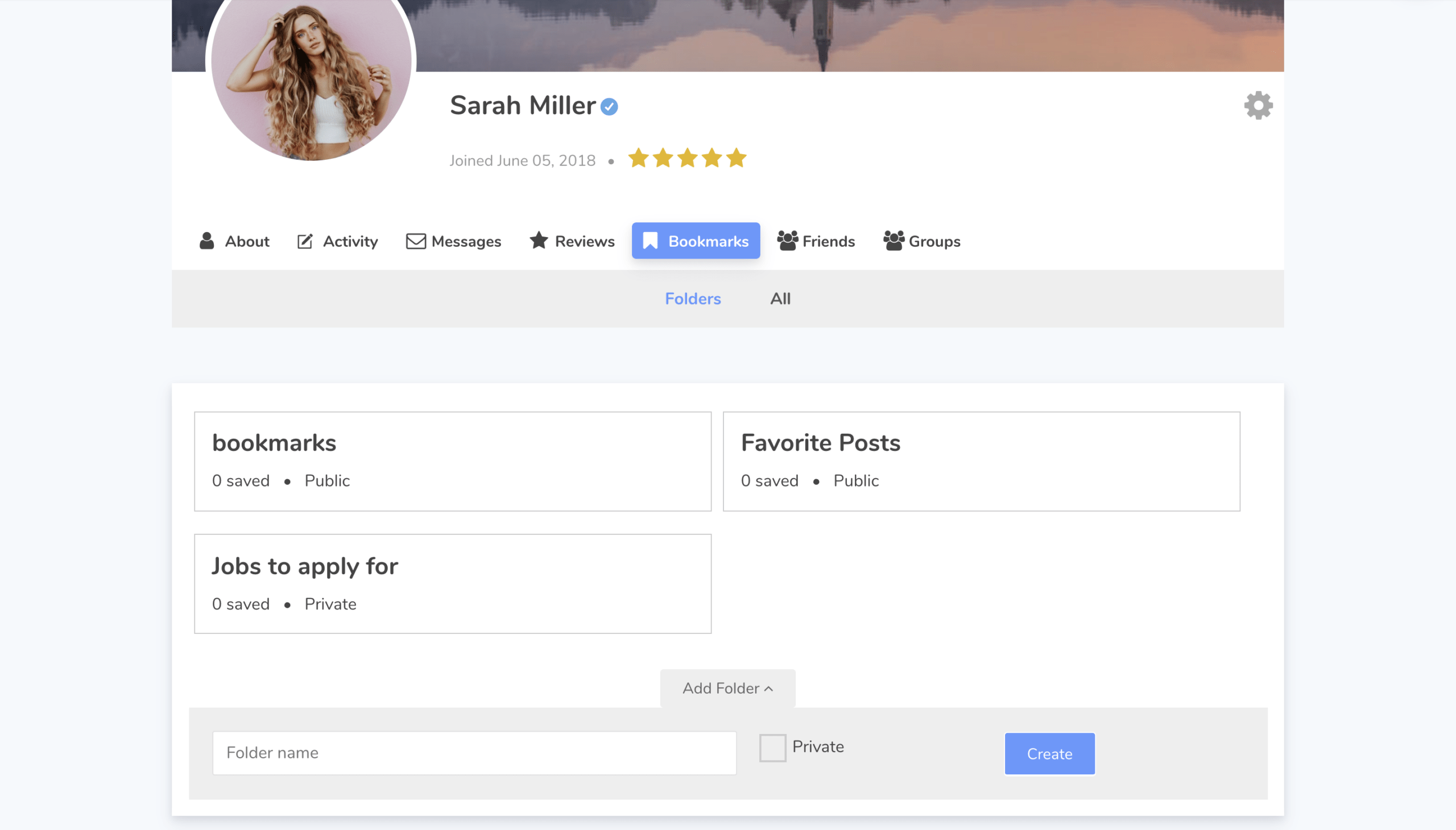 User Bookmarks WordPress plugin banner