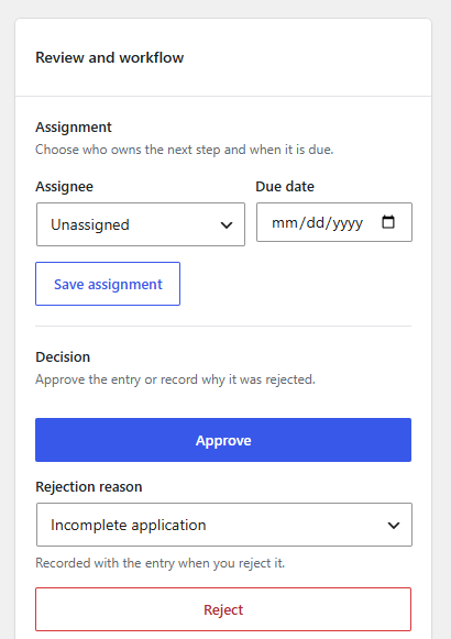 ultimate member form entries approve